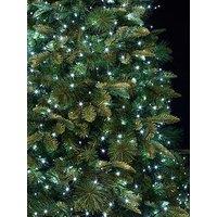 Festive Compact Outdoor Christmas Lights - 1000 - White