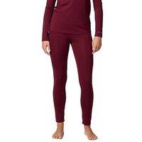 Columbia Women'S Midweight Stretch Tight Baselayer - Burgundy
