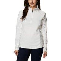 Columbia Women'S Glacial Iv 1/2 Zip Fleece - White