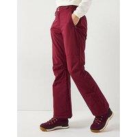 Columbia Women'S Shafer Canyon Ii Insulated Ski Pant - Burgundy
