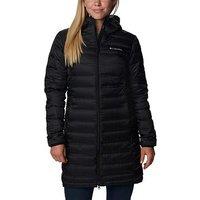 Columbia Women'S Lake 22 Ii Down Long Hooded Jacket - Black