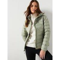 Columbia Women'S Lake 22 Ii Down Hooded Jacket - Green