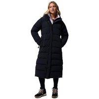 Columbia Women'S Amaze Puff Long Hooded Jacket - Black