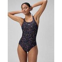 Speedo Womens Hyperboom Allover Medalist - Pink