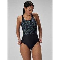 Speedo Womens Hyperboom Placement Muscleback - Green
