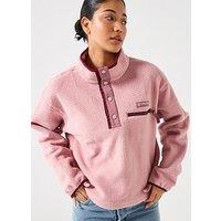 Columbia Women'S Helvetia Ii Cropped Half Snap Fleece - Pink