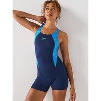 Speedo Womens Hyperboom Splice Legsuit - Blue