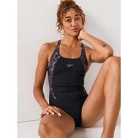 Speedo Womens Hyperboom Splice Muscleback 1 Pc - Pink