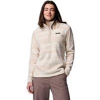 Columbia Women'S Benton Springs Printed 1/2 Snap Fleece - Beige