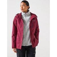 Columbia Women'S Pouring Adventure Iii Jacket - Burgundy