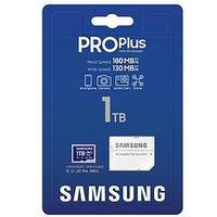 Samsung Pro Plus Microsd Card + Sd Adapter, 1 Tb
