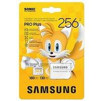 Samsung Sonic Pro Plus Microsd Memory Card With Adapter, 256Gb Microsdxc