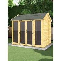 Diy Sheds 8 X 6 Apex Summer House (Full Height Window)