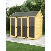 Diy Sheds 8 X 8 Apex Summer House (Full Height Window)