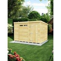 Diy Sheds 10 X 8 Security Pent Shed