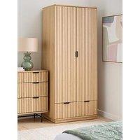 Very Home Harlow 2 Door, 1 Drawer Wardrobe - Fsc Certified