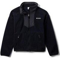 Columbia Youth Unisex Sequoia Grove Full Zip Fleece - Black