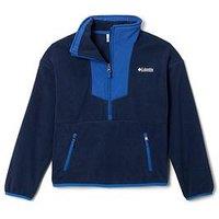 Columbia Youth Unisex Sequoia Grove Half Zip Fleece - Navy
