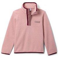 Columbia Youth Unisex Helvetia Ii Half Snap Fleece - Pink