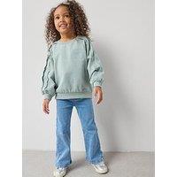 The Very Collection Girls Single Flare Jeggings - Mid Wash