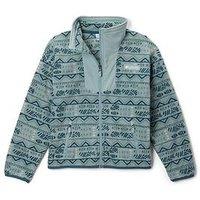 Columbia Youth Unisex Sequoia Grove Printed Full Zip Fleece - Blue