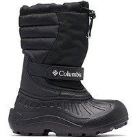 Columbia Youth Unisex Youth Powderbug Snowlite Winter Boot - Black
