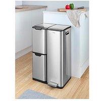 Tower 60L Recycling Pedal Bin