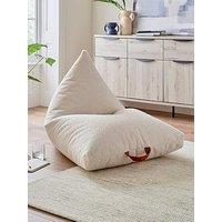 Kaikoo Boucle Triangle Beanbag- Cream