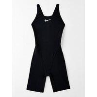 Nike Girls Performance Kneeskin Swimsuit - Black