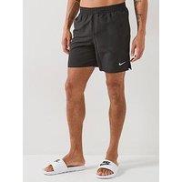 Nike Mens 7 Inch Volley Swim Shorts - Black