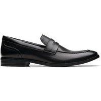 Clarks Brandon Step Loafers - Black