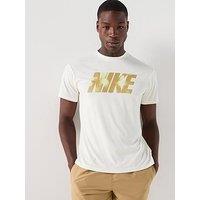 Nike Mens Short Sleeve Hydroguard T Shirt - Khaki