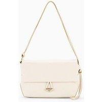Mango Shoulder Bag With Strap - Cream
