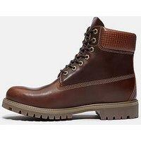 Timberland Premium 6Inch Waterproof Lace Up Boots- Brown