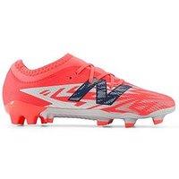 New Balance Junior Furon Team Firm Ground Football Boots - Red