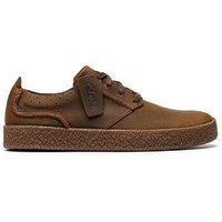 Clarks Streethill Lace Up Shoes-Brown