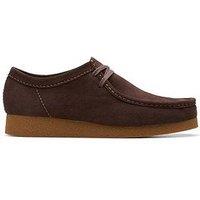 Clarks Wallebee Evo Loafer Shoes-Dark Brown