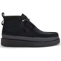 Clarks Wallabee Ftr 2Hi Hiker Boots-Black