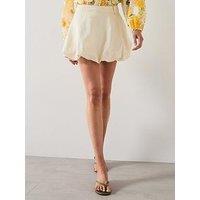 Mango Mini Balloon Skirt - Cream