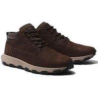 Timberland Winsor Park Gortex Mid Lace Up Boots- Dark Brown