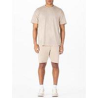 Luke 1977 Logic T-Shirt And Shorts Set - Beige