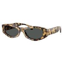 Versace 0Ve4487 Irregular Sunglasses - Brown