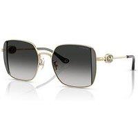 Coach 0Hc7177B Square Sunglasses - Gold