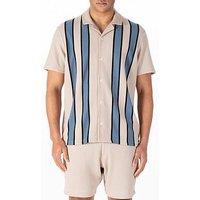 Luke 1977 Gwithian Short Sleeve Shirt - Beige
