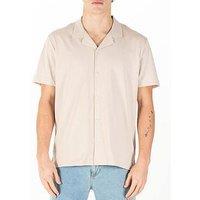 Luke 1977 Perranporth Short Sleeve Shirt - Beige