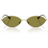 Ray-Ban Kai Oval Sunglasses - Gold