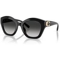 Coach 0Hc8421U Irregular Sunglasses - Black