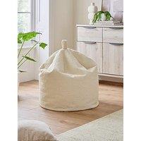 Kaikoo Boucle Beanbag- Cream