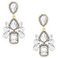 The Love Collection Statement Crystal Drop Earrings