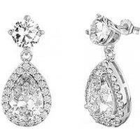 The Love Collection Statement Teardrop Stud Earrings
